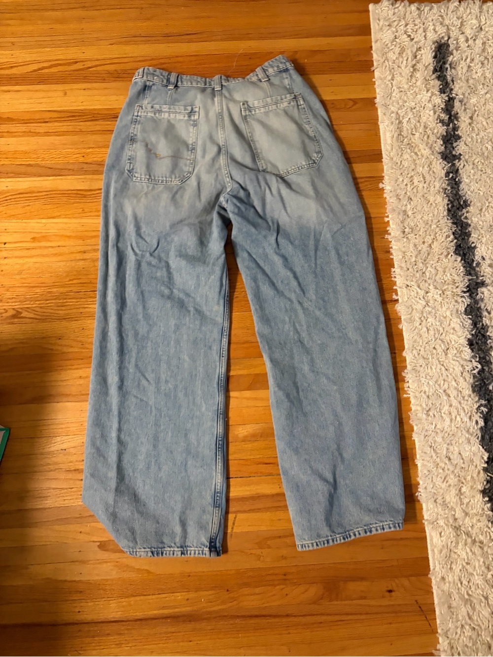 We The Free Light Blue Wide Leg Jeans - Picture 2 of 2